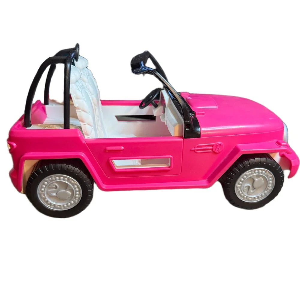 Mattel Barbie Pink Off-Road Beach Cruiser 2-Seater Doll Vehicle Toy Car 2012